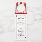 Étiquettes Pour Bouteilles Collection de cartes à jouer de mariage en monogra (Devant)