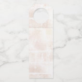 Étiquettes Pour Bouteilles Coquito Coco Palmier Tropical (Dos)