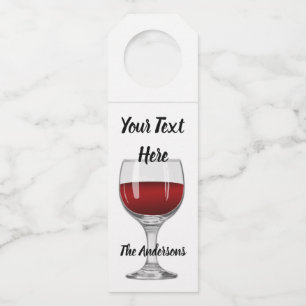 Étiquettes Pour Bouteilles Coutume du vin