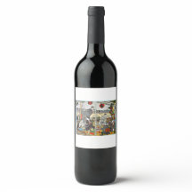 Étiquettes pour bouteilles d'alcool