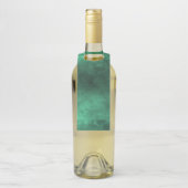 Étiquettes Pour Bouteilles Dark Grunge - Vert (Sur bouteille)