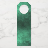 Étiquettes Pour Bouteilles Dark Grunge - Vert (Devant)