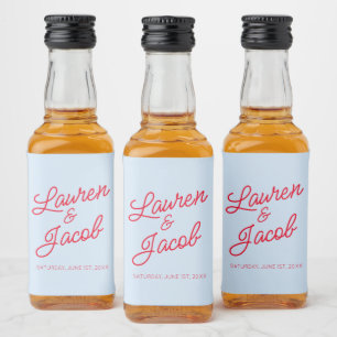 ÉTIQUETTES POUR BOUTEILLES DE LIQUEUR 