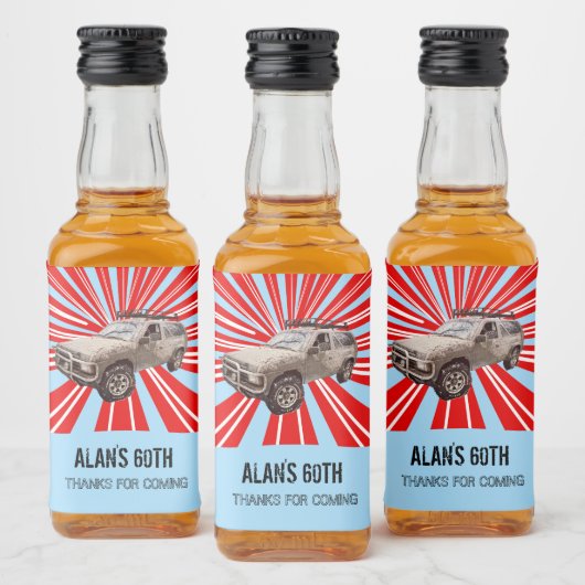 ÉTIQUETTES POUR BOUTEILLES DE LIQUEUR 4X (Bouteilles)