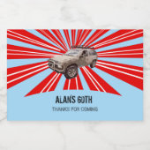 ÉTIQUETTES POUR BOUTEILLES DE LIQUEUR 4X (Étiquettes simples)