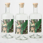 Étiquettes Pour Bouteilles De Liqueur Absinthe Green Fairy (Bouteilles)
