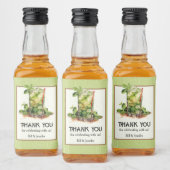 Étiquettes Pour Bouteilles De Liqueur Aquarelle à menthe Derby (Bouteilles)