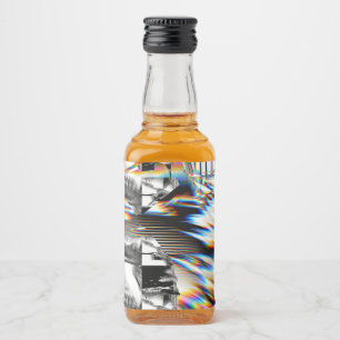 Étiquettes Pour Bouteilles De Liqueur Attaque arc-en-ciel