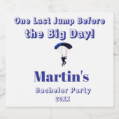 Étiquettes Pour Bouteilles De Liqueur Bachelor Party Funny Adventure Thème (Étiquettes simples)