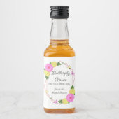 Étiquettes Pour Bouteilles De Liqueur Baisers À Papillon Pour L'Avenir Mme Fête des mari (Devant)