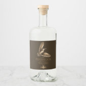 Étiquettes Pour Bouteilles De Liqueur Bécasse (Devant)