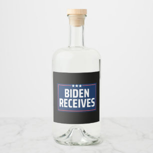 Étiquettes Pour Bouteilles De Liqueur Biden reçoit