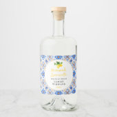 Étiquettes Pour Bouteilles De Liqueur Boisson Limoncello Maison (Devant)
