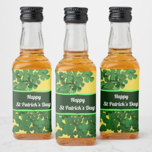 Étiquettes Pour Bouteilles De Liqueur Bonne Saint Patrick's Day