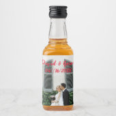 Étiquettes Pour Bouteilles De Liqueur Bouteilles de Mariage customisées (Devant)
