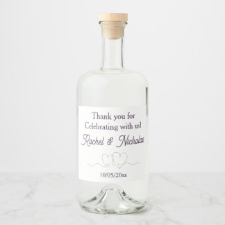Étiquettes Pour Bouteilles De Liqueur cadeaux de bouteilles de champagne mini personnali