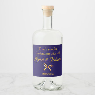 Étiquettes Pour Bouteilles De Liqueur cadeaux de bouteilles miniatures de champagne pers