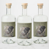 Étiquettes Pour Bouteilles De Liqueur Chasse réussie, Deutsch Drahthaar (Bouteilles)