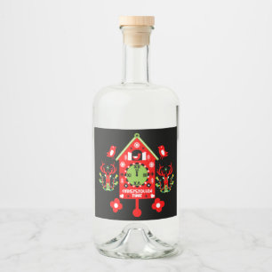 Étiquettes Pour Bouteilles De Liqueur Christstollen Weihnachtsstollen Stollen Xmas Apron