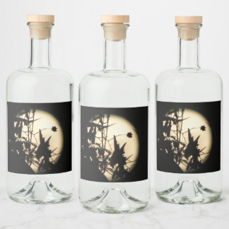Étiquettes Pour Bouteilles De Liqueur Clair de lune