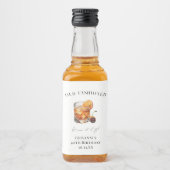 Étiquettes Pour Bouteilles De Liqueur Cocktail "à l'ancienne" Anniversaire (Devant)