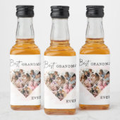 Étiquettes Pour Bouteilles De Liqueur Collage cardiaque (Bouteilles)