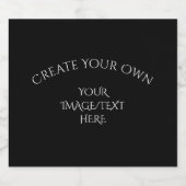 Étiquettes Pour Bouteilles De Liqueur Créez votre propre (Étiquettes simples)