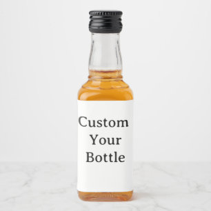 Étiquettes Pour Bouteilles De Liqueur créez votre propre mini bouteille de liqueur perso