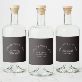 Étiquettes Pour Bouteilles De Liqueur Créez Votre Propre Personnalisé