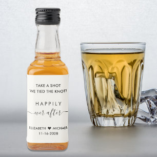 Étiquettes Pour Bouteilles De Liqueur Crème de Mariage Favori Pour Toujours