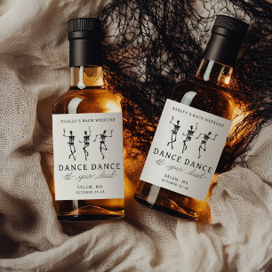 Étiquettes Pour Bouteilles De Liqueur Dance Dance Jusqu'À Votre Fin De Semaine De Bachel