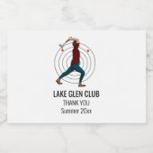 Étiquettes Pour Bouteilles De Liqueur Défilement Ax (Étiquettes simples)