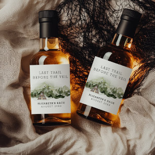 Étiquettes Pour Bouteilles De Liqueur Dernier Sentier Avant Le Week-End De Bachelorette 