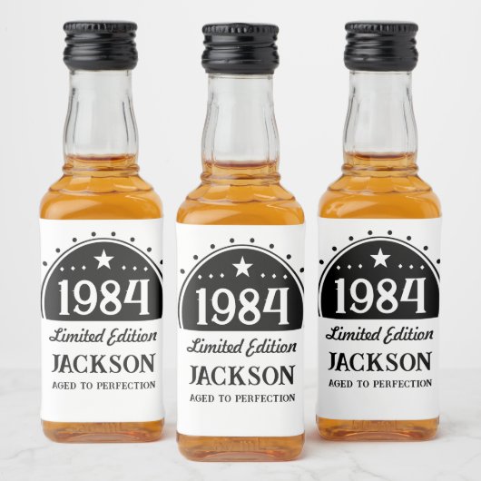 Étiquettes Pour Bouteilles De Liqueur Edition limitée 40e anniversaire (Bouteilles)