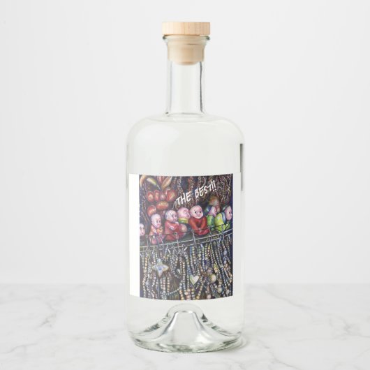 Étiquettes Pour Bouteilles De Liqueur Épitomiser (Devant)
