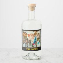 Étiquettes de boissons alcoolisées vintage Leather