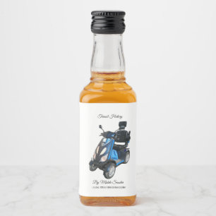 Étiquettes Pour Bouteilles De Liqueur Étiquettes de mini bouteilles d'alcool (7,6 cm x 5