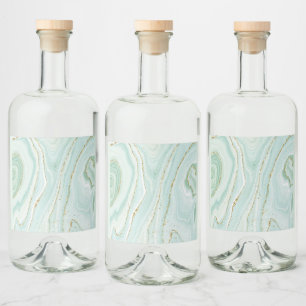 Étiquettes Pour Bouteilles De Liqueur extraordinaire