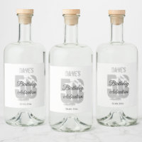 Fête d'anniversaire personnalisée blanche 50 ans t