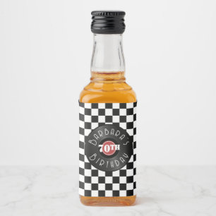 Étiquettes Pour Bouteilles De Liqueur Fête d'anniversaire sur le thème Rock N Roll de to