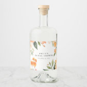 Étiquettes Pour Bouteilles De Liqueur Fête des mariées Aperol Spritz (Devant)