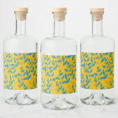 Étiquettes Pour Bouteilles De Liqueur feuille (Bouteilles)