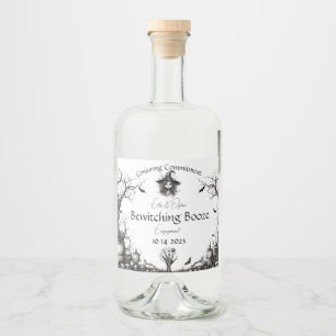 Étiquettes Pour Bouteilles De Liqueur Fiançailles à thème