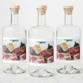 Étiquettes Pour Bouteilles De Liqueur Frères (Bouteilles)