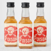 Étiquettes Pour Bouteilles De Liqueur Halloween faux poison (Bouteilles)