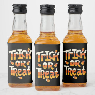 Étiquettes Pour Bouteilles De Liqueur Halloween personnalisé ou traitement