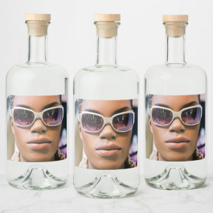 Étiquettes Pour Bouteilles De Liqueur Je suis vraiment belle