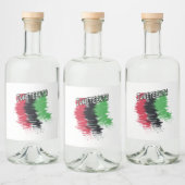 Étiquettes Pour Bouteilles De Liqueur Juneteenth (Bouteilles)