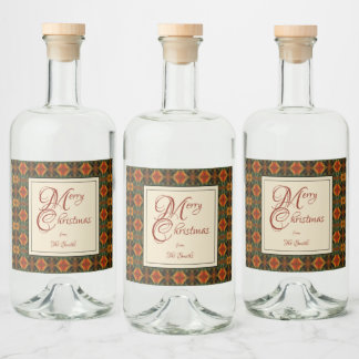 Étiquettes Pour Bouteilles De Liqueur Lillian