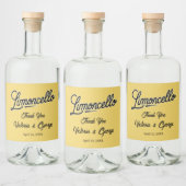 Étiquettes Pour Bouteilles De Liqueur Limoncello (Bouteilles)